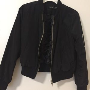 Boohoo Petite Bomber Jacket